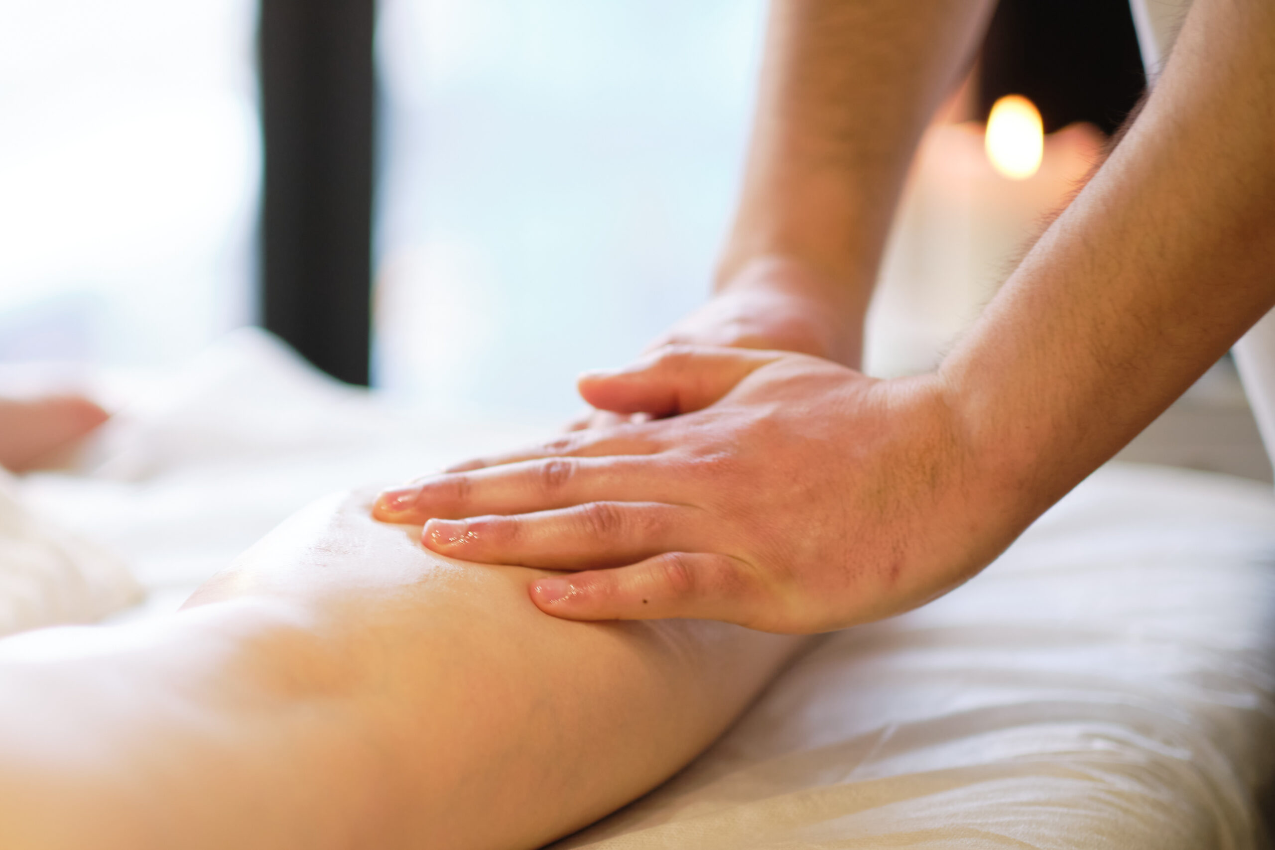 Manual lymphatic drainage massage